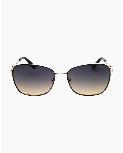 Guess Multicolor Gradient Smoke Lens Sunglasses