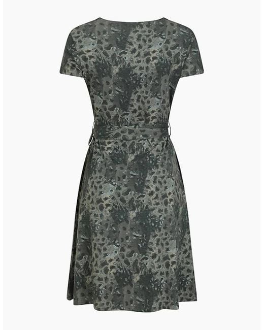 Mountain Warehouse Pink Ladies Santorini Patterned Jersey Uv Protection Dress