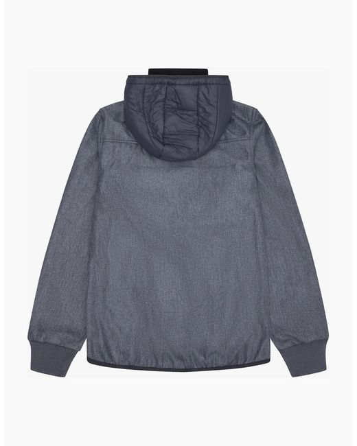 Reebok Blue Rb1562 Mixed Media Jacket for men