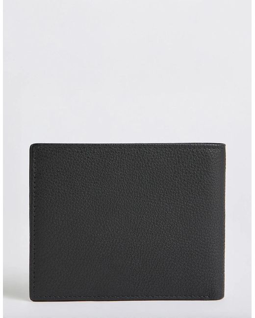 Oliver Sweeney Gray Milled Leather Wallet for men