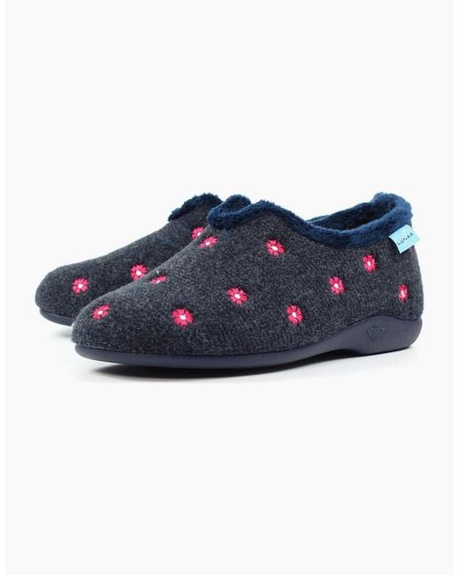 Lunar Blue Havana Slippers