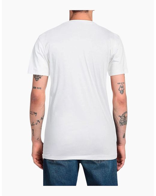 DSquared² White Bk On Planet Cool T-Shirt for men