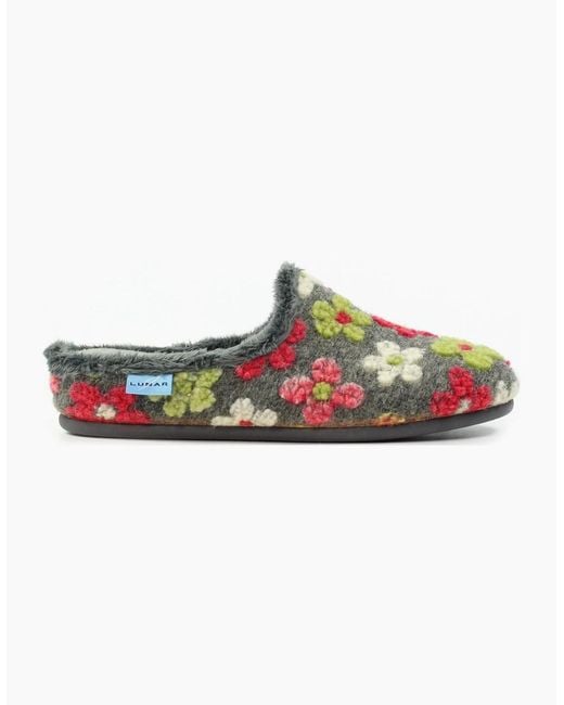 Lunar Multicolor Dolly Slippers