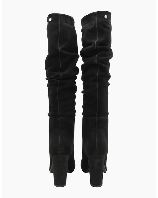 Ravel Black Osney Knee High Boots
