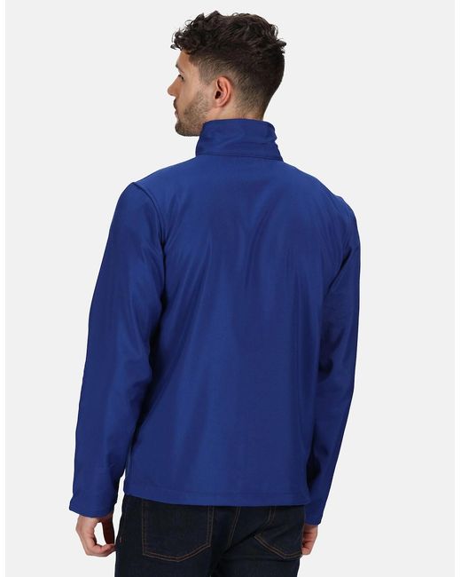 Regatta Blue Standout Ablaze Printable Soft Shell Jacket for men