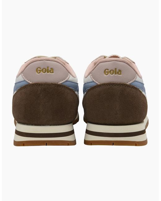 Gola White Daytona Chute Trainers