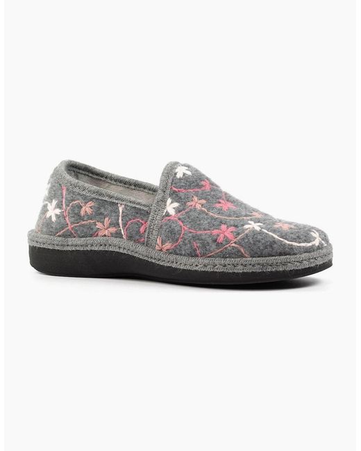 Lunar Gray Gibson Slippers