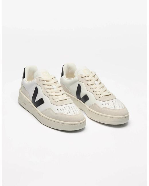Veja Multicolor V-90 Ot Leather Trainers for men