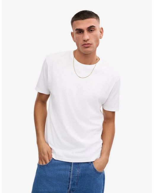 COLORFUL STANDARD White Classic Organic T-Shirt for men