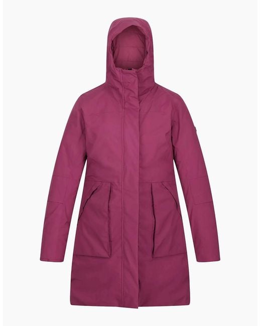 Regatta Purple Ladies Yewbank Ii Waterproof Parka