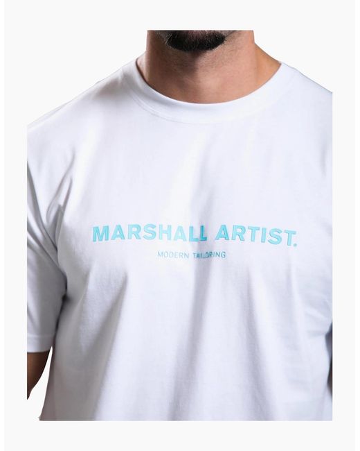 Marshall Artist White Thermo T-Shirt/Mint for men