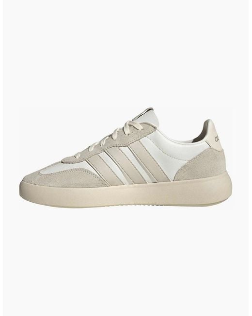 Adidas White Barreda Decode Lux Low Top Trainers for men