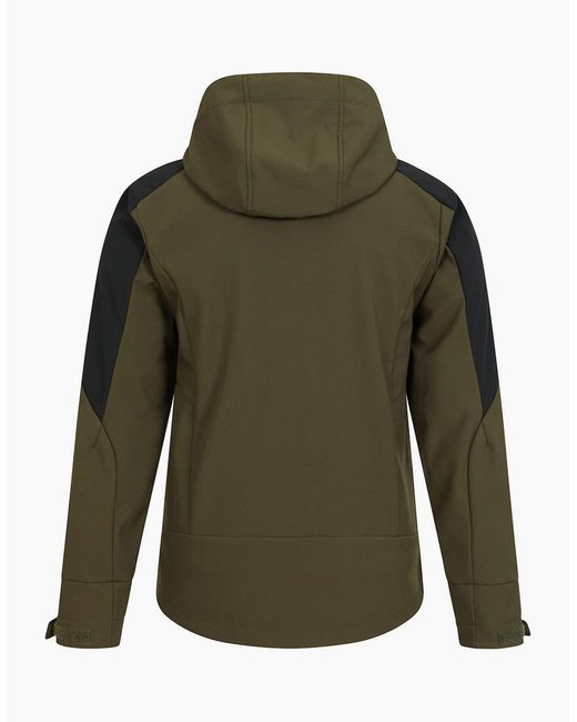 Mountain Warehouse Green Radius Recycled Soft Shell Jacket for men