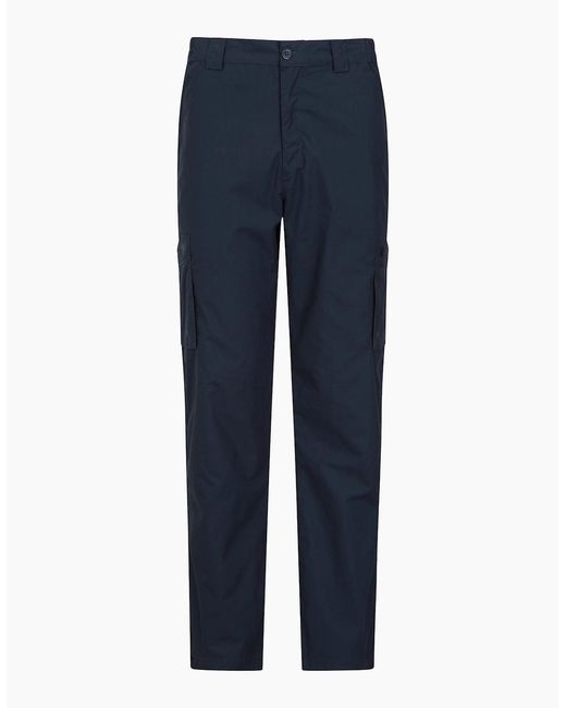 Mountain Warehouse Blue Trek Ii Trousers for men