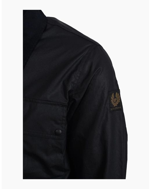 Belstaff Blue Incline Wax Jacket for men