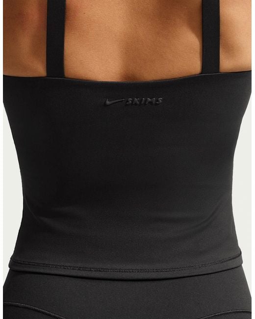 Nike Black Skims Matte Tank Top
