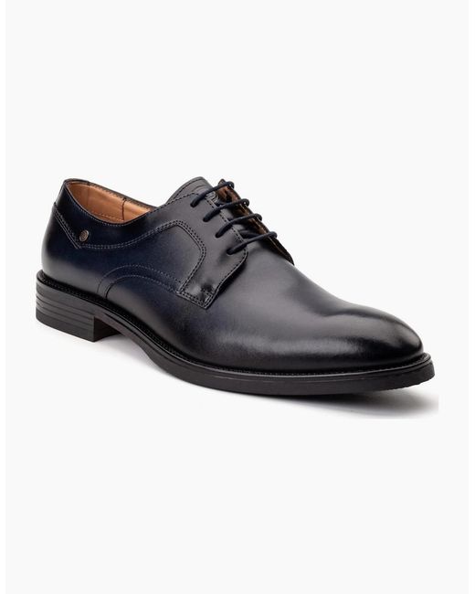Base London Black Sleeve Lace Up Shoes for men