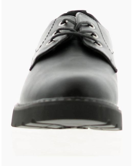 Apache Black Flat Shoes Katala Lace Up Uk Size