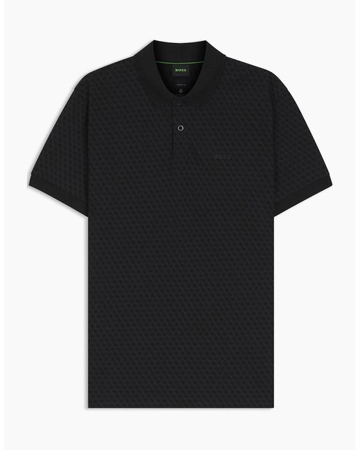 Boss Black Pl Goc Chip Pattern 10277283 0 Polo Shirt for men