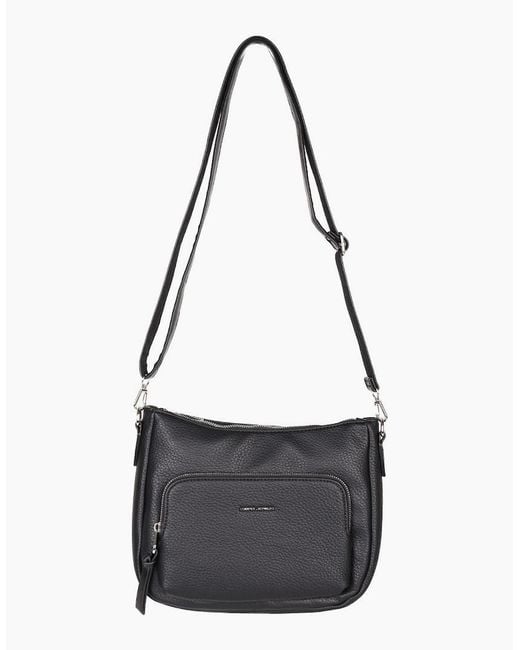 David Jones Black Bordeaux Shoulder Bag