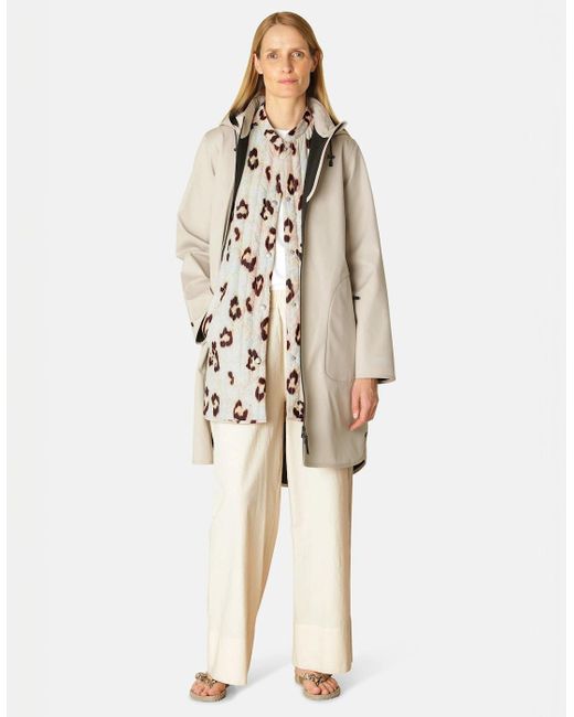 Ilse Jacobsen Natural Raincoat Rain128