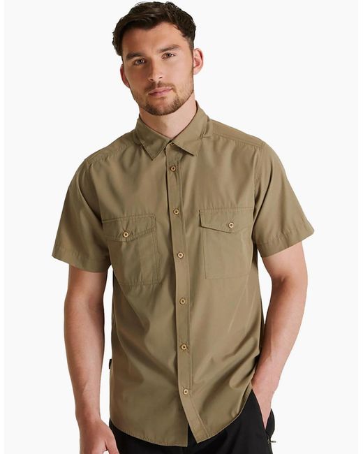 Craghoppers Natural Expert Kiwi Short-Sleeved Shirt for men
