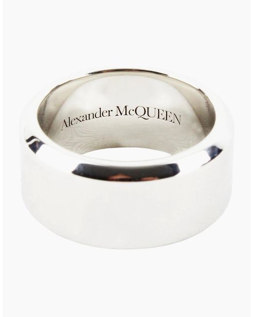 McQueen White Ring