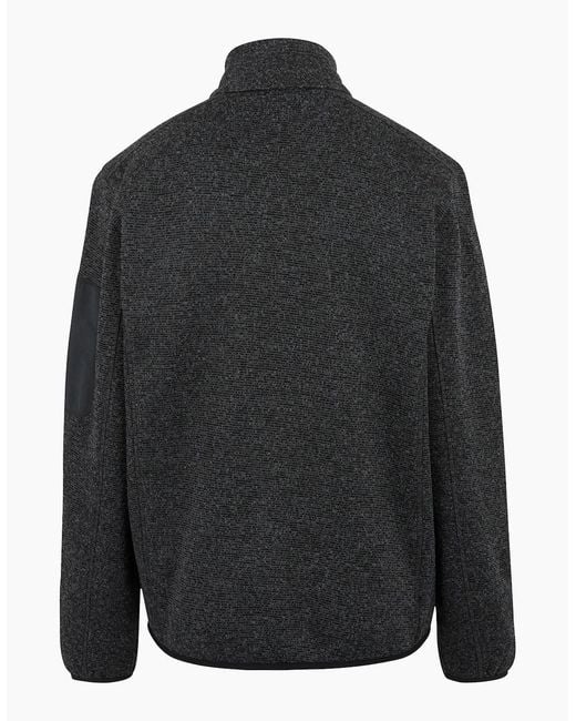 Regatta Black Newhill Marl Full Zip Fleece Jacket for men