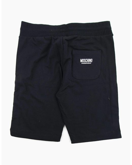 Moschino Black Underwear Logo Tape Shorts 0555 for men