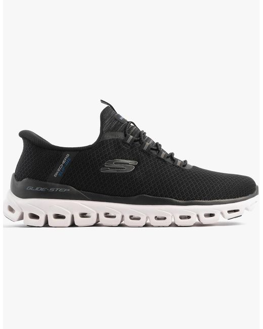 Skechers Blue 233010/Blk Glide-Step for men