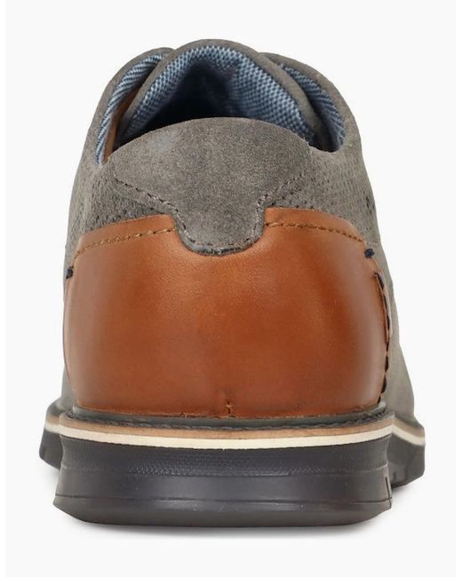 Bugatti Gray Story Trainers for men