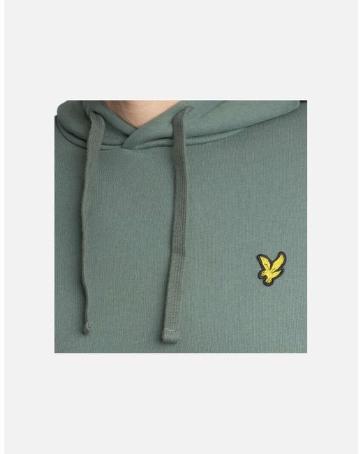 Lyle & Scott Men's Cotton Hoodie - Long Sleeve Pullover Sweatshirt For Winter, Lightweight & Hooded