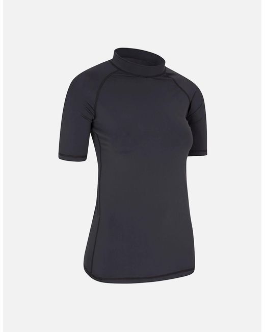 Mountain Warehouse Blue Ladies Uv Protection Rash Guard