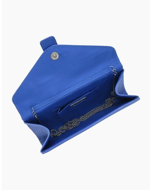 Lotus Blue Aletta Clutch Bag