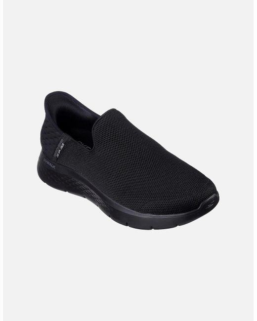 Skechers Go Walk 4 Blue Skechers Go Walk Flex No Hands 216491-Bbk Slip On Shoe for men