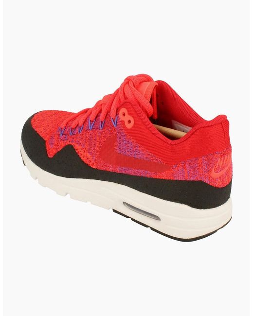 Nike Air Max Red Nike Air Max 1 Ultra Flyknit 859517 600