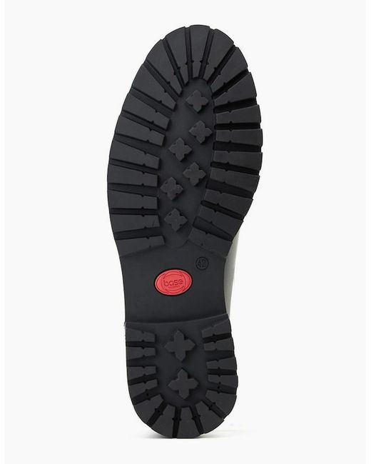 Base London Black Carbon Wallabe Shoes for men