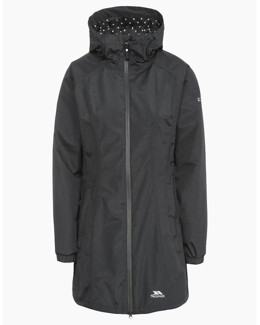Trespass Green Ladies Waterproof Shell Jacket