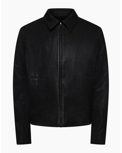 DIESEL Black J Kane Giacca Harrington Jacket for men