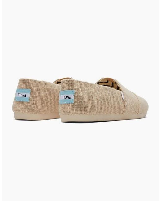 TOMS White Alpargata Shoes for men