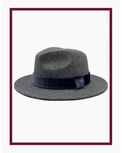 Nooki Design Blue Frankie Wool Fedora
