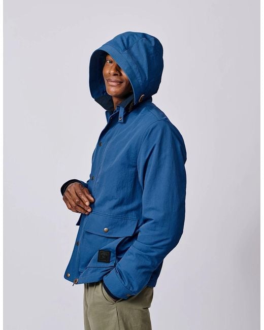 aubi Blue Eastwood Water Resistant Jacket for men