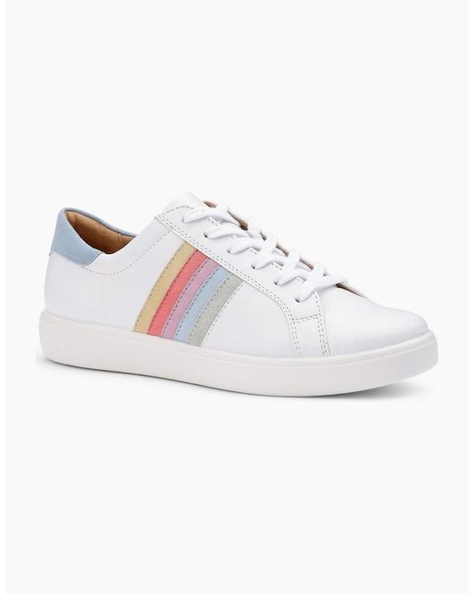 Hotter White Switched Trainers