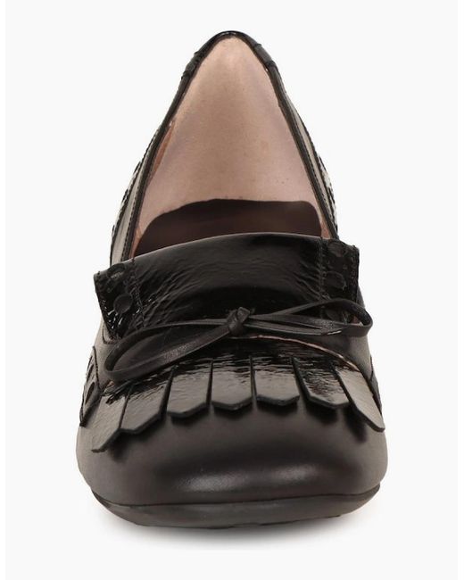 Hispanitas Black Varsovia Court Shoes