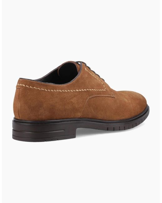 Hush Puppies Brown Sterling Lace Up Shoes for men