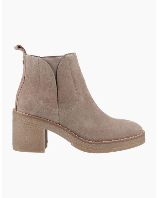 Hush Puppies Brown Felicia Chelsea Boots