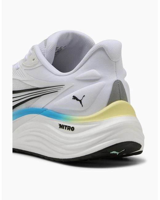 PUMA Gray Electrify Nitro 4 Running Shoes for men