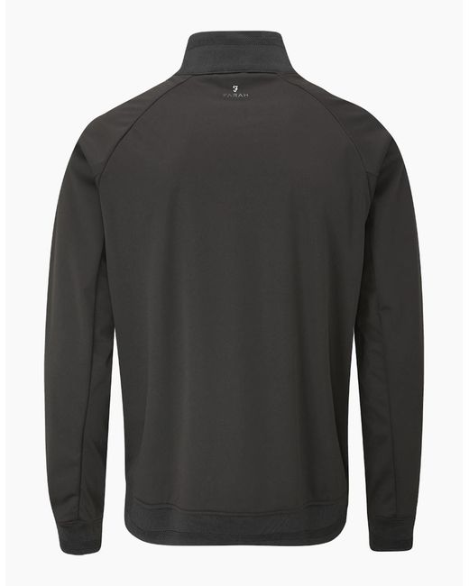 Farah Gray Kala Quarter Zip Jacket for men