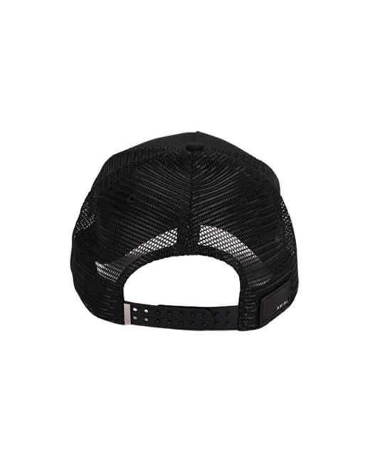 Amiri Black Playboy Bunny Logo Hat for men