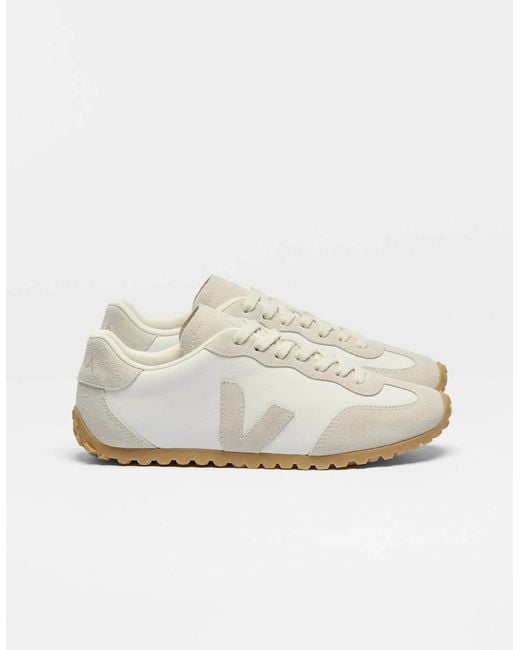Veja White Gt Leather Trainers